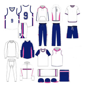 Court Dominator Performance Premium Uniform Set Kit Prime Athlete <b>Elite</b> Performance Basketball Kit Set - Product Image 1
