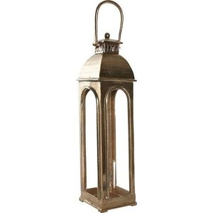 Industrial Style Iron <b>Lantern</b> <b>Candle</b> <b>Holder</b> Perfect For Modern Home Restaurant Hotel And Commercial Decorative Applications - Product Image 1