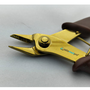 Needle Nose and <b>Wire</b> Cutter Pliers Jewelry Plating 5 Inch Stainless Steel Precision Beading <b>Wire</b> <b>Craft</b> Tool OEM - Product Image 6