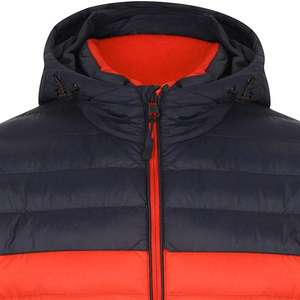 Chaqueta Acolchada Impermeable de Alta Calidad con Cierre, Chaqueta de Invierno Personalizada, Cálida, Acolchada, Estilo Urbano, Unisex, con Cuello Alto y Capucha - Product Image 3