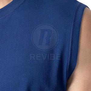 Ropa Casual, Camisetas sin Mangas de Lona para Hombre con Estampado, Prenda de Verano de Alta Calidad, 100% Algodón Transpirable - Product Image 5