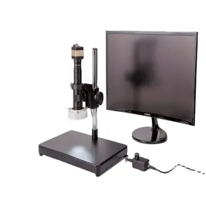 Alat dan Instrumen Industri Tingkat Video Medis Ukuran Besar Target 1/2 Inci Sinyal BNC/AV CCD Mikroskop Video HD