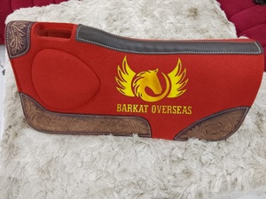 Custom Horse Saddle Pad Eco-friendly Material Moisture Wicking <b>Thick</b> Multifunctional Customizable Color Wool Fleece Equestrian - Product Image 3