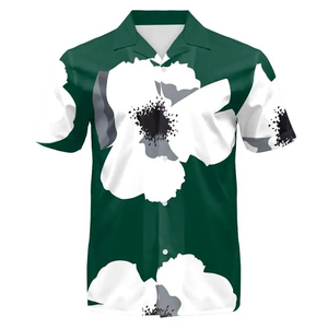 Ensemble assorti chemise et short léger pour les vacances d'été, tenue de plage tendance, ensemble décontracté pour les vacances à la plage - Product Image 3