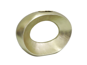 Artesign - Macetero Moderno de Aluminio Chapado en Oro, Rectangular, Escultural, Minimalista, para Colgar o Decorar sobre la Mesa, Duradero - Product Image 2