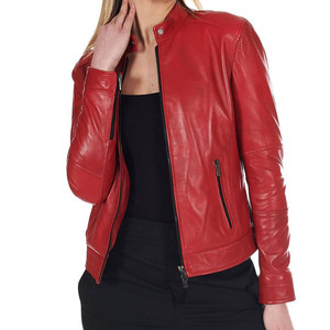 Chaqueta de Cuero para Mujer de Primera Calidad con Acabado de Cuero Suave, Diseño Cómodo, Ideal para Clima Frío y Uso a la Moda - Product Image 5