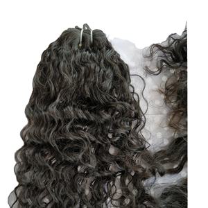 Extensión de cabello vietnamita de onda profunda suelta de grado Premium, paquetes de cabello humano virgen ondulado Remy 100% personalizados, proveedor mayorista - Product Image 3