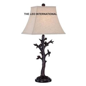 Lámpara de Mesa de Metal Dorado Antiguo con Detalles de Aluminio, Lámpara de Mesa Única para Decoración del Hogar, Lámparas en Venta - Product Image 2