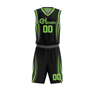 Uniformes de basket-ball d'équipe personnalisés en gros, maillots et shorts unisexes, légers, respirants, grandes tailles, vêtements de sport, couleurs personnalisées - Product Image 4