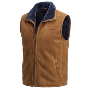 <b>Men's</b> Premium Genuine Leather <b>Shearling</b> Winter <b>Jacket</b> Breathable Polyester Lining Aviator Coat Durable Warm Fashion Wear Fit - Product Image 1