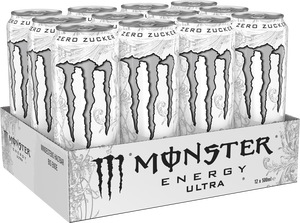 Venta al por mayor de fábrica: Bebida energética Monster Ultra White en lata de 500ml, sin azúcar, baja en calorías, suministro a granel para distribución minorista y vending. - Product Image 3
