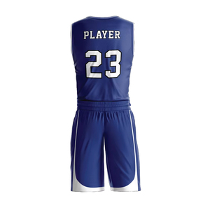 Maillots de basket-ball pour hommes personnalisés, respirants, à séchage rapide, réversibles, ensemble d'uniformes de basket-ball personnalisés - Product Image 3