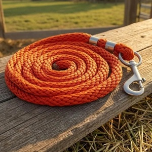 Heavy Duty 2m <b>Lead</b> <b>Rope</b> for Horses Strong Material Sturdy Alloy Snap Multiple Colors Safe Clip OEM Brand - Product Image 5