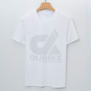 เสื้อยืดออกกำลังกายผู้ชายสั่งทำพิเศษพร้อมโลโก้ - ชุดออกกำลังกายและวิ่ง ทรงเข้ารูป ผลิตจากโพลีเอสเตอร์/คอตตอน แห้งเร็ว เป็นมิตรกับสิ่งแวดล้อม - Product Image 4