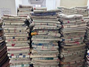 Vintage Kantha <b>Quilt</b> Hand Stitched Cotton <b>Throw</b> – Boho Bedspread – Reversible Kantha Blanket – Rustic Minimal Home Decor - Product Image 5