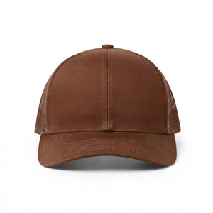 Gorra Trucker de 6 Paneles de Poliéster OEM de Alta Calidad con Visera Curva Estructurada, Básica para Deporte, Moda, Unisex - Product Image 1