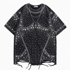 T-shirt de sport pour homme à prix d'usine avec logo personnalisé en gros, t-shirts de sport surdimensionnés pour homme au meilleur prix - Product Image 1