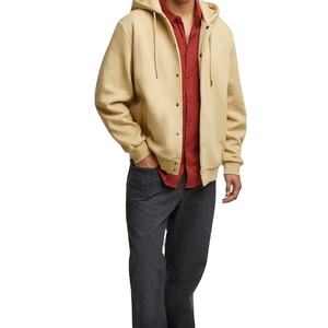 Vente en gros de sweats à capuche à manches longues élégants et à la mode pour hommes 100% pull en coton doux avec logo personnalisé tissu respirant - Product Image 6