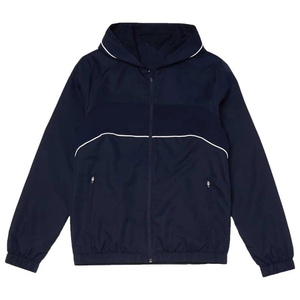 Chándal Deportivo con Capucha, Bloques de Color, Cierre de Cremallera en Manga Larga, Transpirable, Ajuste Regular para Invierno, Bolsillos Laterales, Ecológico - Product Image 5