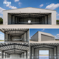 Proveedor Chino de Hangares Prefabricados de Acero para Aviones, Construcción Rápida de Hangares Metálicos
