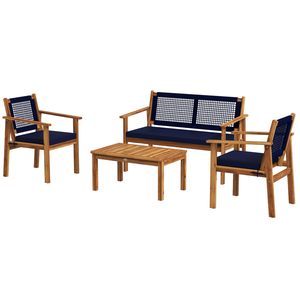 ชุดเฟอร์นิเจอร์สำหรับลานบ้านพร้อมชิ้นส่วนสำหรับตกแต่งสวน - Product Image 2
