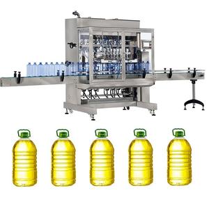 เครื่องบรรจุน้ำมันอัตโนมัติเต็มรูปแบบพร้อมระบบควบคุม PLC สำหรับน้ำมันอาหาร น้ำมันเครื่องสำอาง และน้ำมันเคมี ราคาสุดคุ้ม - Product Image 1