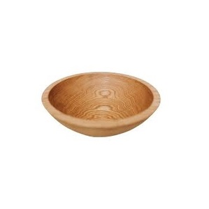 Tazón Redondo de Madera para Ensaladas, Tazón Grande de Madera de Grado Alimenticio para Servir Frutas y Verduras, Vajilla para Catering, Decoración de Mesa, Tazones de Madera - Product Image 1