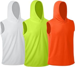 เสื้อกล้ามมีฮู้ดแบบยูนิเซ็กซ์ สีพื้น สวมใส่สบาย ทรงโอเวอร์ไซส์ แห้งเร็ว ระบายอากาศได้ดี ผ้าถักเนื้อฟลีซ 100% ผ้าฝ้าย เหมาะสำหรับเล่นกีฬาในฤดูหนาว - Product Image 6