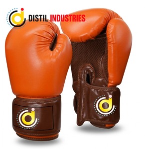 Guantes de Boxeo de Cuero PU Negro Premium, Logotipo Personalizado OEM |   Entrenamiento Profesional, Sparring, MMA, Muay Thai, Kickboxing y Boxeo - Product Image 4