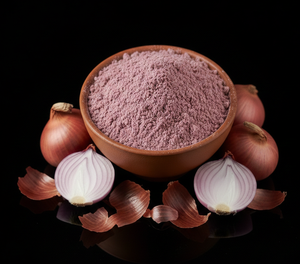 Poudre d'oignon déshydratée naturelle biologique pure à 99 % concentrée de qualité alimentaire en vrac pour la préparation culinaire et l'assaisonnement - Product Image 1