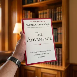 The Advantage de Patrick M. Lencioni, guía de estrategia para la salud organizacional, tapa dura - Product Image 3