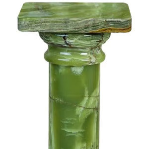 Colonne décorative en marbre naturel multicolore en pierre d'onyx pour la décoration intérieure et extérieure de la maison, de l'hôtel et du jardin - Product Image 1