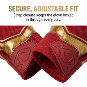 Gants de baseball rembourrés antidérapants pour l'entraînement et la formation, pour jeunes et adultes, couleur personnalisable, pour commandes en gros, fournisseur - Product Image 4