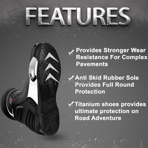 High Quality Sports Motorbike Shoes Private Label Motorbike Shoes Best Manufacture Motorbike Shoes - Product Image 4
