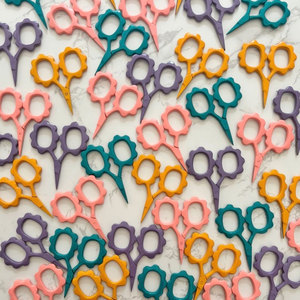 Small Flower Embroidery Scissors Stainless Steel Mini <b>Thread</b> Snips Sharp Tip Cute Sewing <b>Tool</b> for DIY Craft Tailors and Beginner - Product Image 6