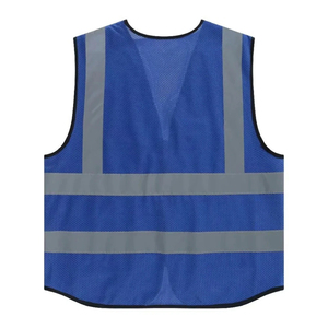 Gilet de sécurité réfléchissant haute visibilité, vêtements de sécurité unisexes, veste sans manches, logo personnalisé avec design haut de gamme, service OEM - Product Image 2