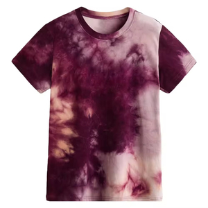 Camiseta Tie Dye de Verano para Mujer, Estilo Casual y Moderno, Camiseta Tie Dye de Algodón Suave para Mujer - Product Image 1