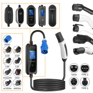 Nouvelle station de charge mobile électrique portable pour tous les modèles S/3/X/Y ST-E210T TYPE 1 TYPE 2 - Product Image 3