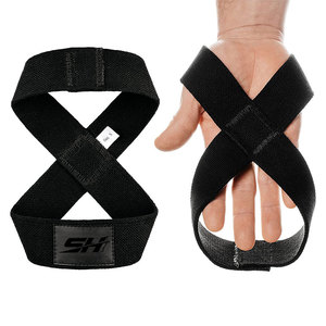 Correas de Levantamiento de Pesas Premium, Diseño de Bucle Ajustable, Construcción de Algodón Resistente, para Entrenamiento en Gimnasio, Levantamiento de Pesas - Product Image 4