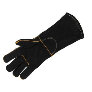Heavy Duty Cowhide Leather Tig Welding <b>Gloves</b> Welding <b>Gloves</b> Heat Resistant Industrial <b>Long</b> Cuff Safety <b>Gloves</b> - Product Image 6