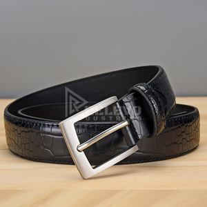 Cinturones de cuero genuino para hombre, hechos a mano, con hebilla de aleación premium, cinturón casual para hombre, muy vendido. - Product Image 5