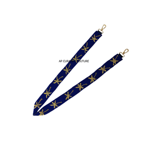 Luxury Handmade Trendy Beaded Lightweight Durable High Quality Eco-Friendly Gameday Strap Gold Clasp Strong Custom College <b>Bag</b> - Product Image 5