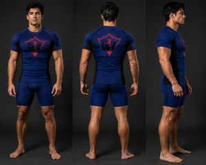 Lightweight Rash Guard Short Sleeve Shirt Offering Comfort For Fitness Surfing And Summer Sports - Product Image 6