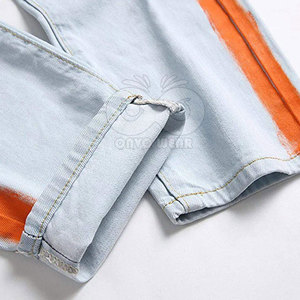 Nouveau style de jeans déchirés pour hommes, pour usage extérieur, de qualité supérieure, couleur unie, jeans déchirés pour hommes - Product Image 3