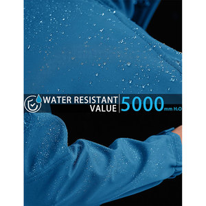 Veste Softshell Décontractée à Capuche pour Homme OEM, en Toile, Coupe-Vent, Résistante à l'Eau, Légère, Respirante, Entièrement Zippée, Personnalisable sur le Devant - Product Image 3