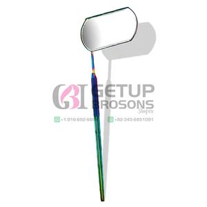 Miroir de poche professionnel pour extensions de cils, nouveau design, éclairé par plasma, rond, en acier inoxydable, logo personnalisé, outils de beauté - Product Image 3