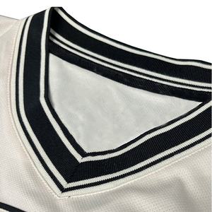 Venta al por mayor de ropa de calle con impresión completa personalizada camiseta de fútbol americano de alta calidad sublimación de malla transpirable - Product Image 3