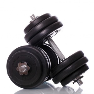 Mancuernas Ajustables con Revestimiento de Goma, Juego de Pesas de Hierro Fundido, Equipo de Fitness Unisex, Diseño Duradero, Uso para Ejercicios Completos - Product Image 4