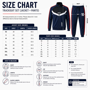 Custom Adults <b>Summer</b> Tracksuit Set <b>Men</b> Full Zip Waterproof 100% Polyester Hooded Training <b>Jacket</b> Elastic Waist Jogger Pants Team - Product Image 2