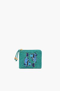 Porte-monnaie artisanal exquis orné de perles, avec des broderies détaillées et un design traditionnel élégant - Product Image 6